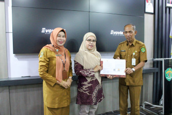 Doa dan Apresiasi Iringi Purna Tugas dari Keluarga Besar Disbun Kaltim