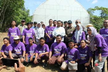Greenhouse SMK Samboja, Solusi Hijau di Lahan Eks Tambang