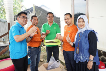 UPTD PBTP Disbun Kaltim Resmi Tanam 5.000 Benih Aren Varietas Unggul Nasional