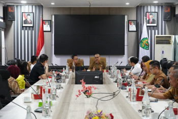 Audiensi GAPKI Cabang Kalimantan Timur dengan KADIN Provinsi Kalimantan Timur bersama jajaran Dinas Perkebunan Provinsi Kalimantan Timur