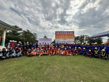 Disbun Kaltim Ikut Apel Siaga, Kukuhkan Komitmen Cegah Karlabun di Muara Badak